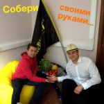 Марко Бруни и новый CEO CHERNIL.NET Вадим Лабузов
